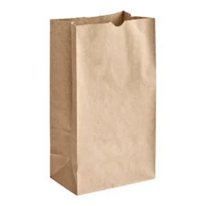 (109)6lb Grocery SOS kraft bag 500pcs/pack, 4pack/case (6"X3.5"X10.5")