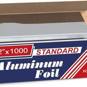 WC - 12"x1000’ Standard 16mic foil roll , 1roll/box