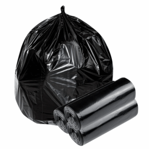 R4048-BK22 (4-15)HDPE Can liners Black 40"X48" 22mic, 25pcs/roll, 6roll/case