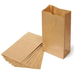 (110)8lb Grocery SOS kraft bag 500pcs/pack, 2pack/case (6"X4"X12.25")