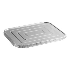 half size foil steam pan lid
